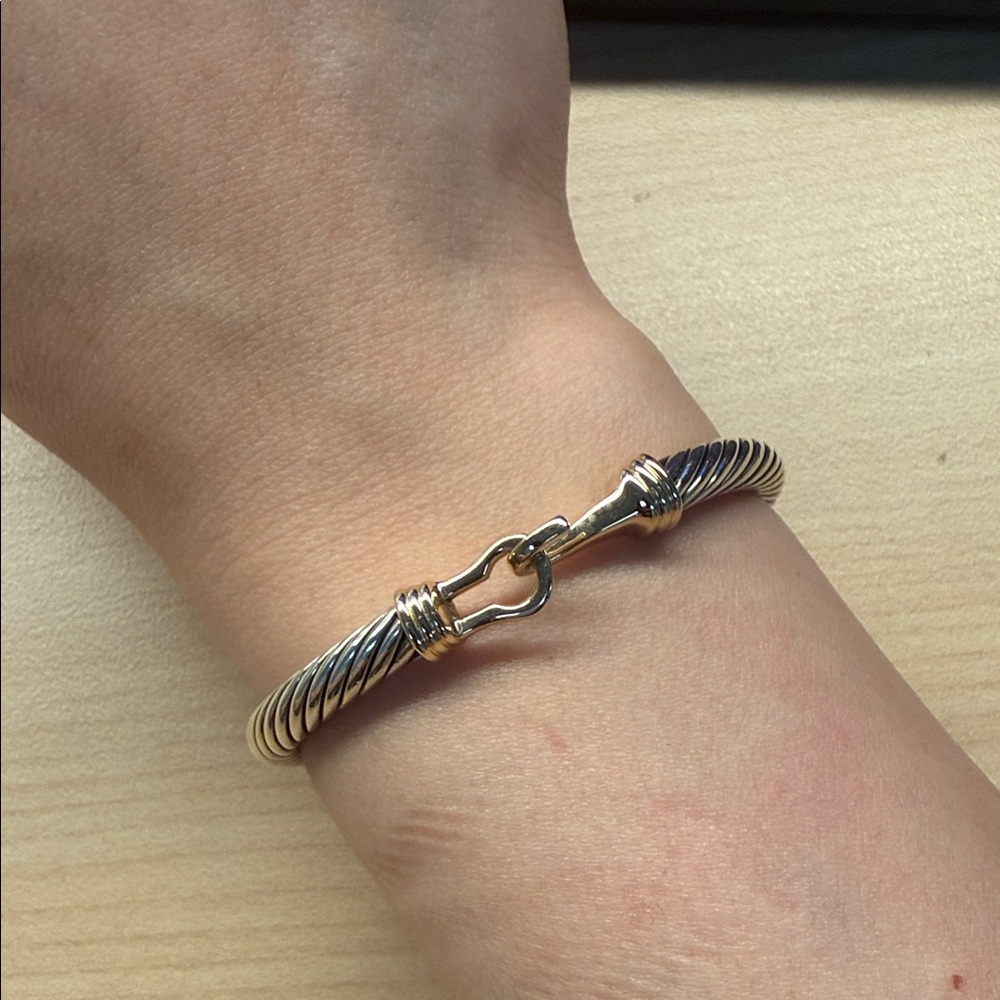 David Yurman 5mm Buckle Cable Bracelet XS